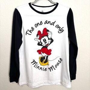 NWT Disney Minnie Mouse Long Sleeve “The one and only” Shirt Women’s Medium